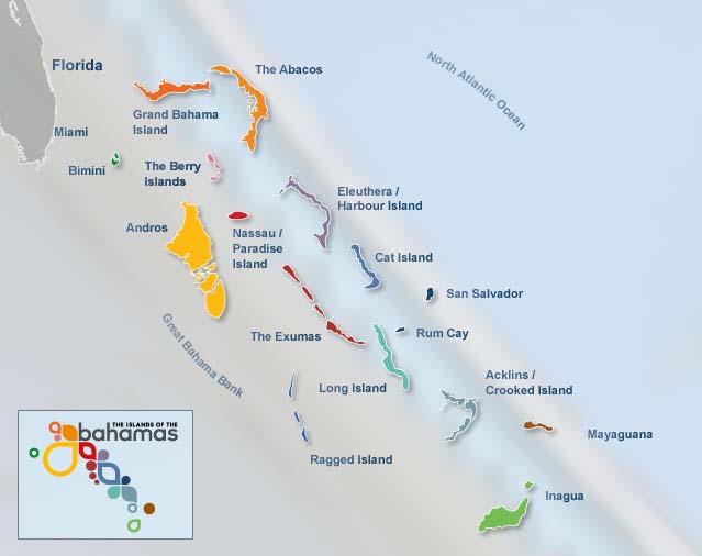 bahamas map